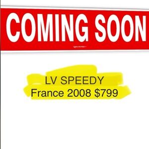 Louis Vuitton Speedy 30 France 2008 Authentic Coming Tomorrow